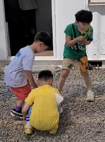 비눗방울 스틱 퐁퐁 — 실제 수업 현장