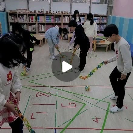 다 같이 비나보 골프 연습 — 실제 수업 현장